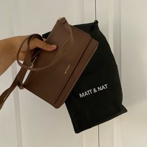 Matt and Nat Bee Crossbody bag - Brown